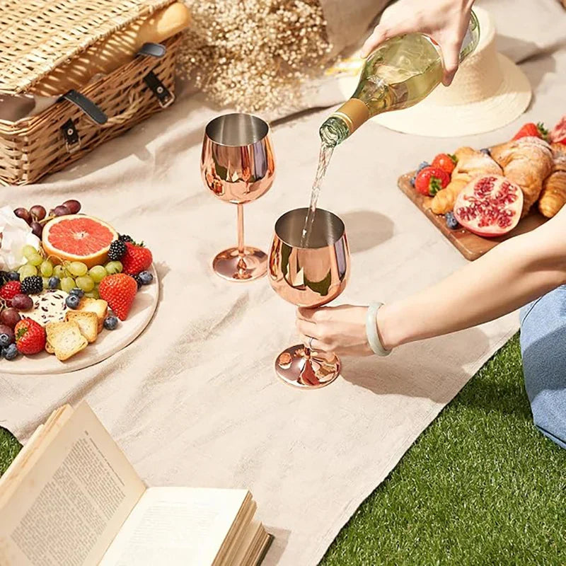 Kalsten | Stainless Steel Glasses (Set of 6)