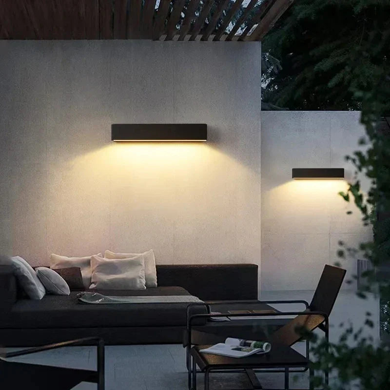 Brehn | Solavella Solar Wall Light | 16 LEDs | Super Bright & Waterproof | For Garden, Balcony & House Wall | Warm & Cold White