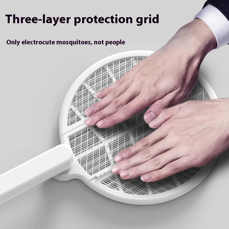 Foldable Automatic Lamp Mosquito Zapper Racket | Kalsten