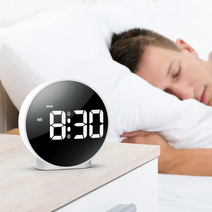 Compact LED Digital Table Clock – Modern Design with USB Connection | Kalsten
