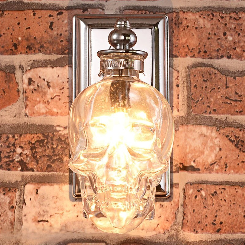 Gothic Skull Bottle Retro Wall Lamp | Kalsten