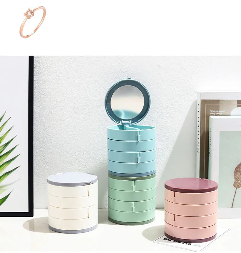 Kalsten | Multi-Layer Rotating  Jewelry Organizer Storage