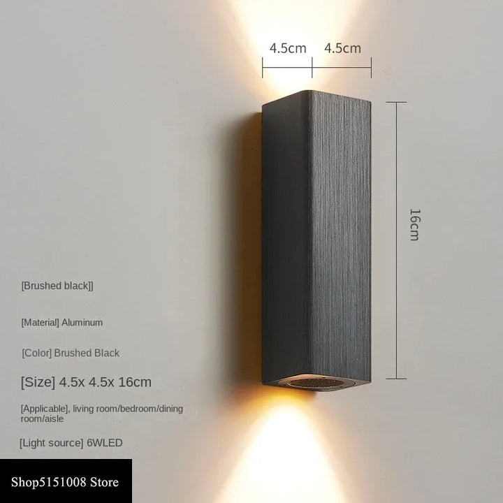 LumiGlow - Stylish LED Wall Lamp with Warm and Cool Light | Kalsten