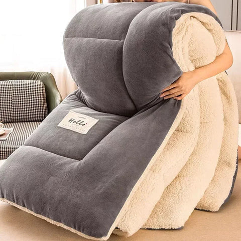 Skanto | Premium Double-Layer Fleece Winter Blanket | Extra Large, Breathable & Ideal for Cozy Evenings