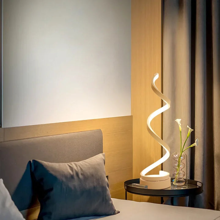 Modern LED Table Lamp – Snake Eye Protection Desktop Light for Bedroom, Living Room, Office, and Study | Kalsten