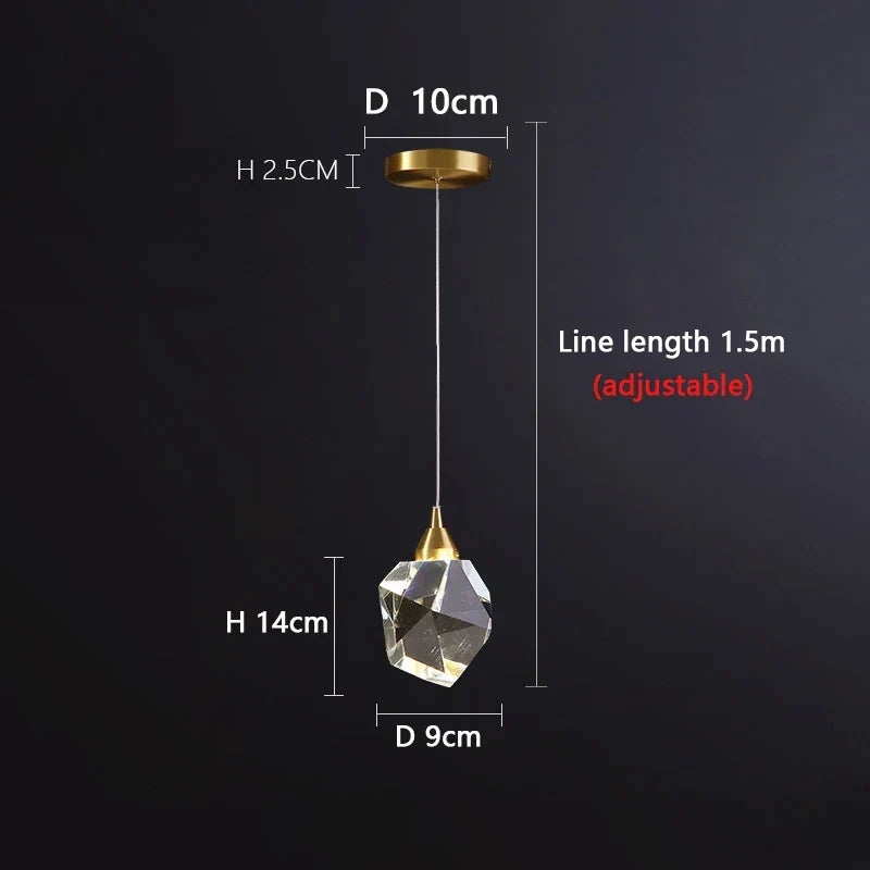 Kalsten | Elegant Crystal Pendant Lights