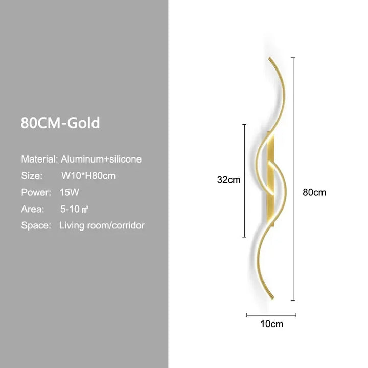 Modern LED Wall Lights – Up & Down Wall Lamps for Bedroom, Corridor, and Interior Home Lighting | Kalsten