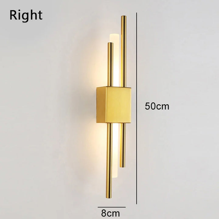 Nordic LED Wall Lamp – Contemporary Wall Sconce for Bedroom, Staircase, and Living Room | Kalsten