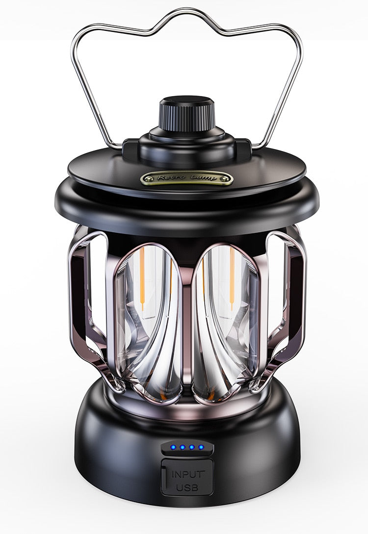 Retro Power Bank Camping LED Lamp | Kalsten