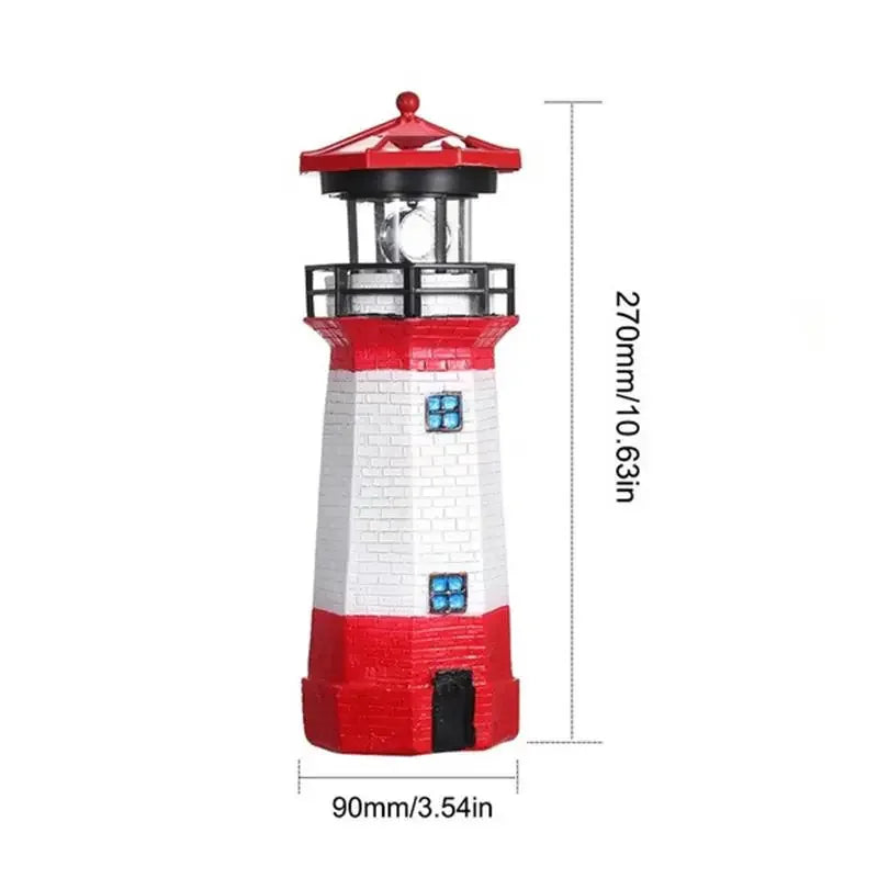 LED Lighthouse Solar Outdoor Landscape Lamp | Kalsten