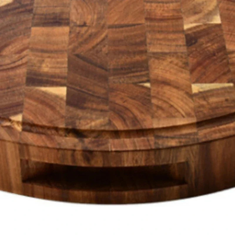 Kalsten | ButcherGrain | Thick round acacia butcher block