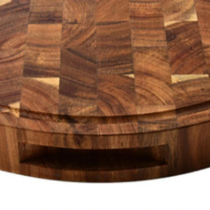 Kalsten | ButcherGrain | Thick round acacia butcher block