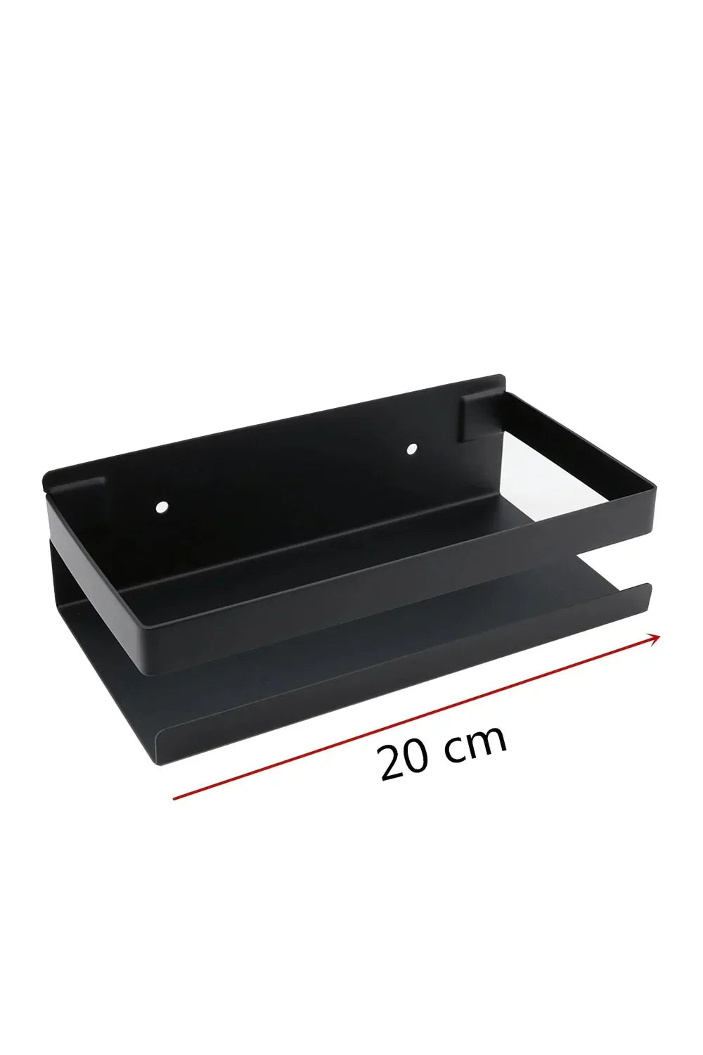 Kalsten | Modern black floating shelves
