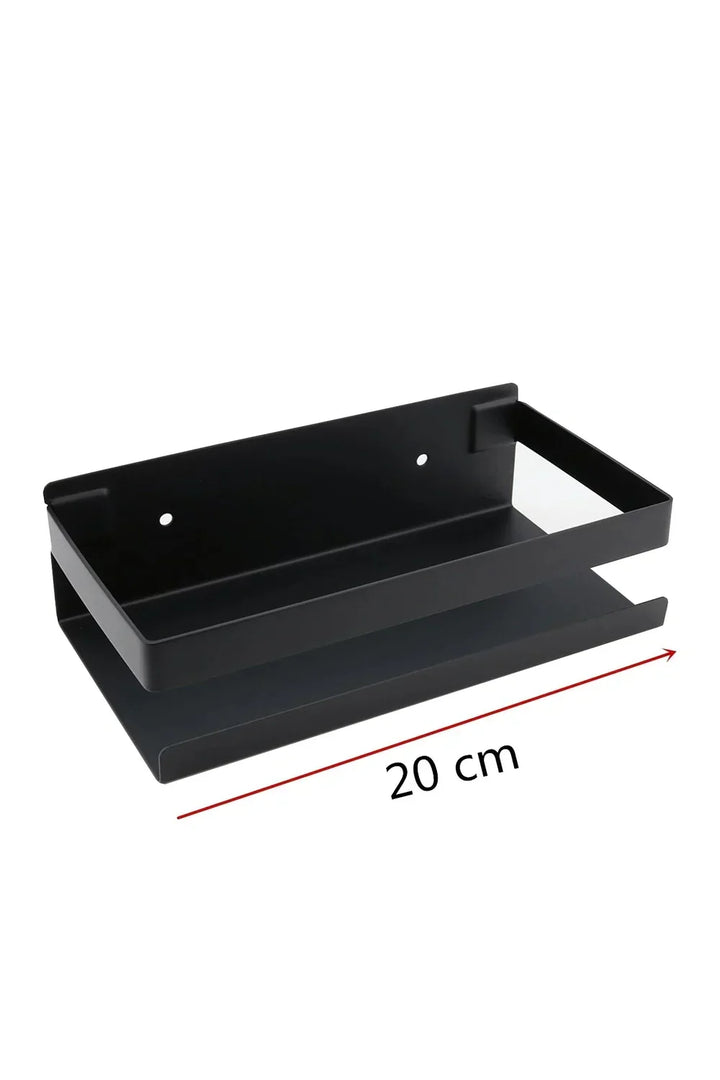 Kalsten | Modern black floating shelves