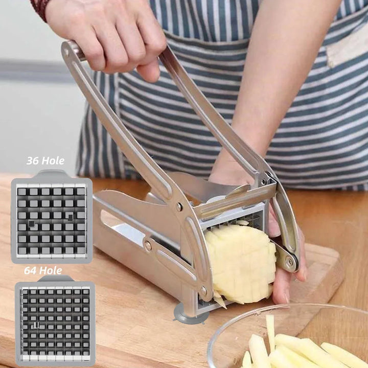 Fritzo Vegetable Cutter - The Stylish Stainless Steel Cutter for Perfect Vegetables Kalsten