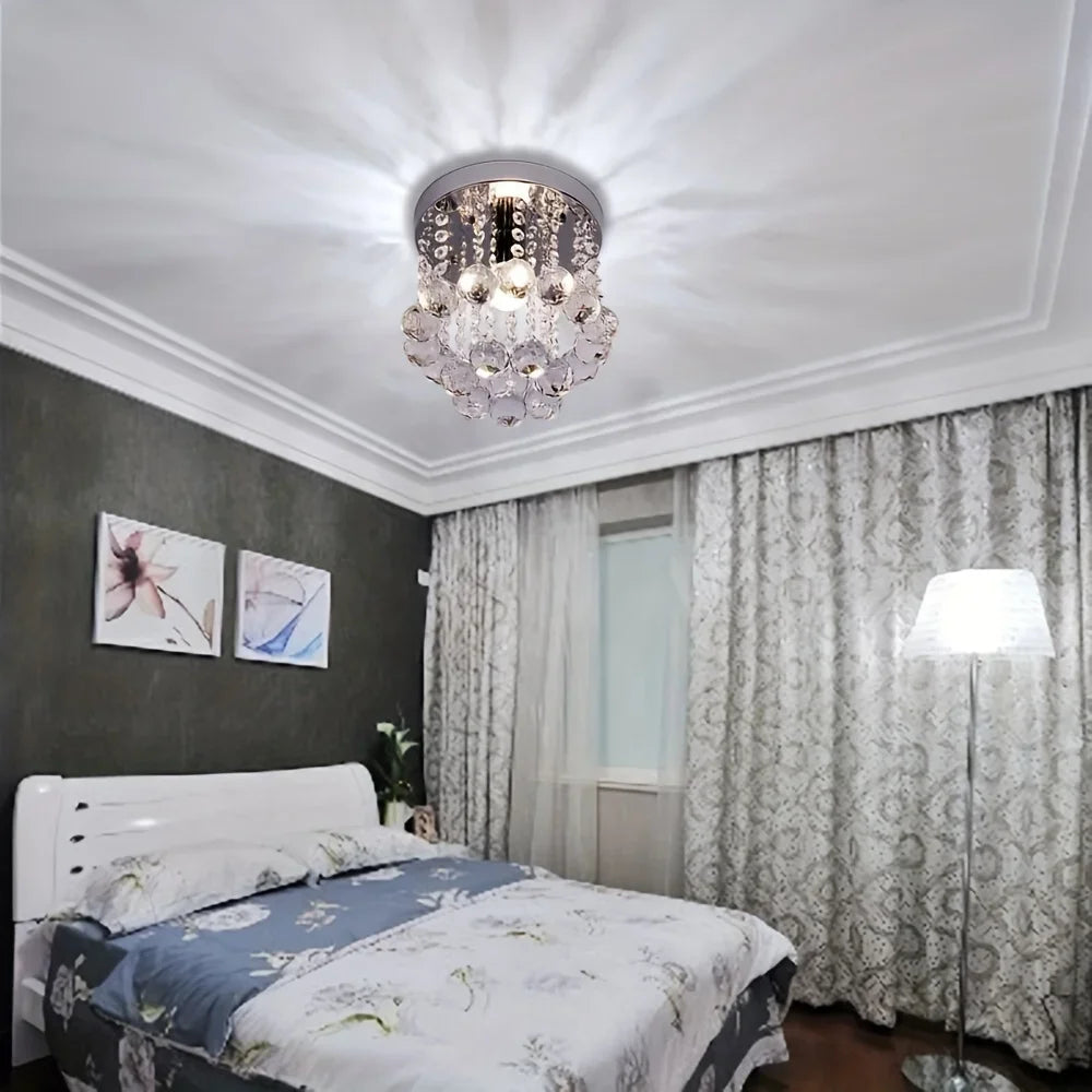 Crystal Ceiling Light Chandelier - Luxury Lighting Fixture for Living Room, Dining Hallway, and Bedroom | Kalsten