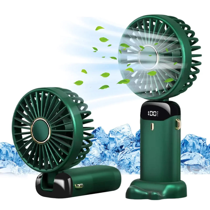 Electric Fan Portable Air Conditioner Mini Cooler Rechargeable Neck Fans for Home Free Shipping Hand Usb Conditioning Blades | Kalsten