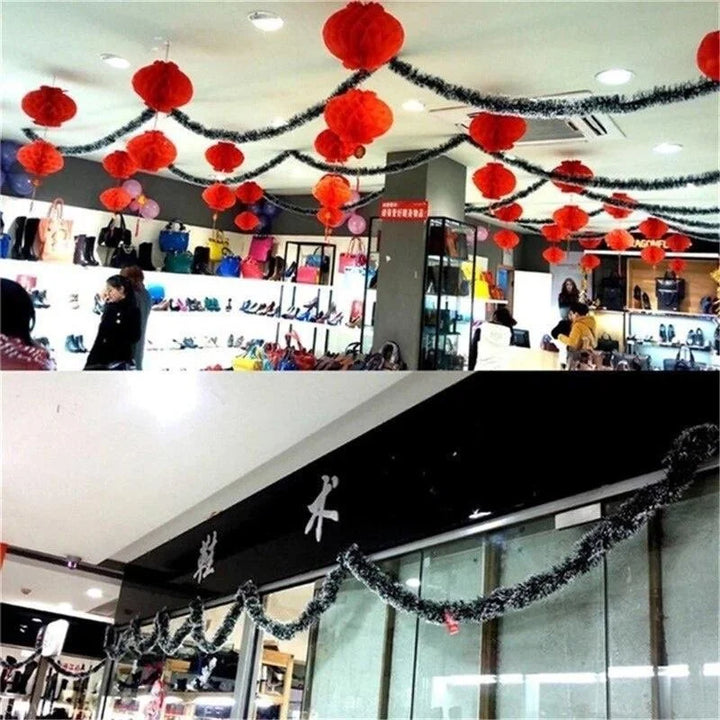Christmas garland – Snow-flocked decor for indoor and outdoor decoration | Kalsten