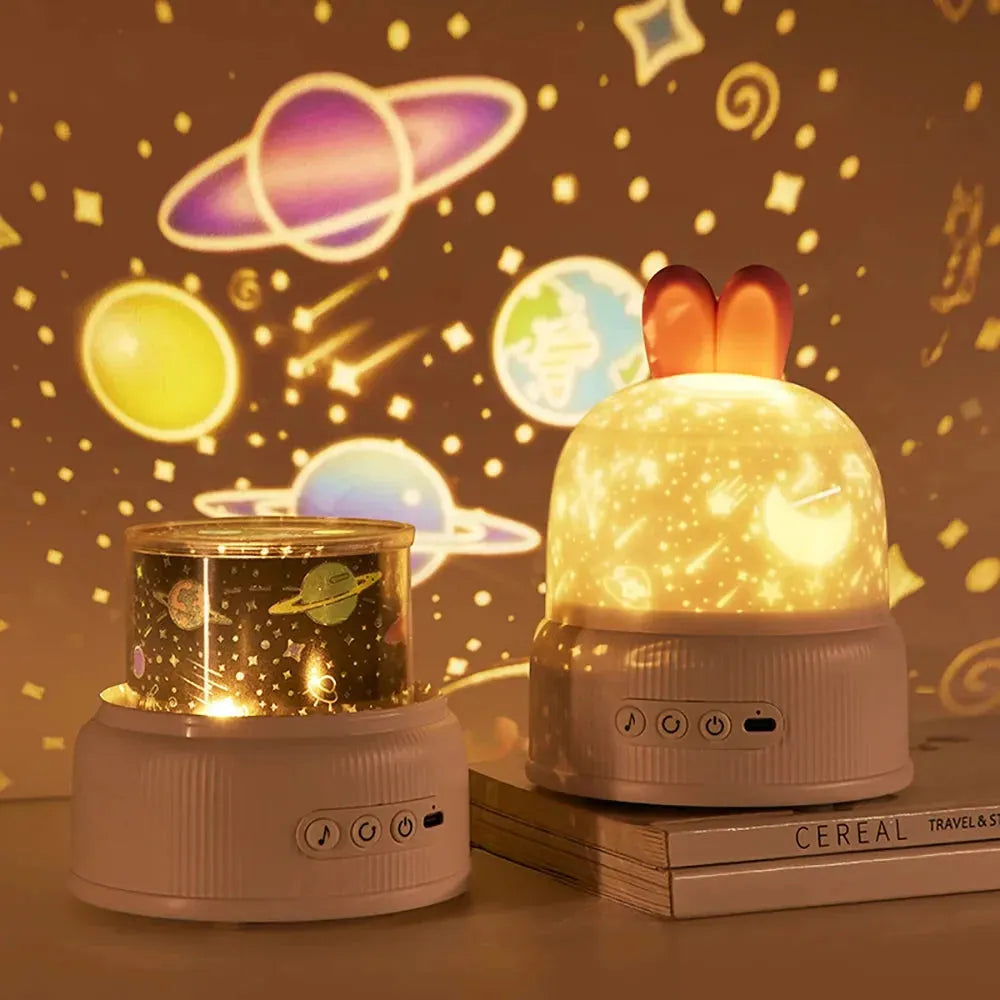 BunnyBeam Light - Casual Cute Rabbit Projector Night Light for Kids | Kalsten
