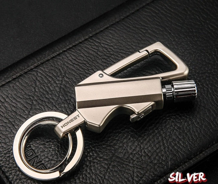 Outdoor Windproof Lighter Match Keychain | Kalsten