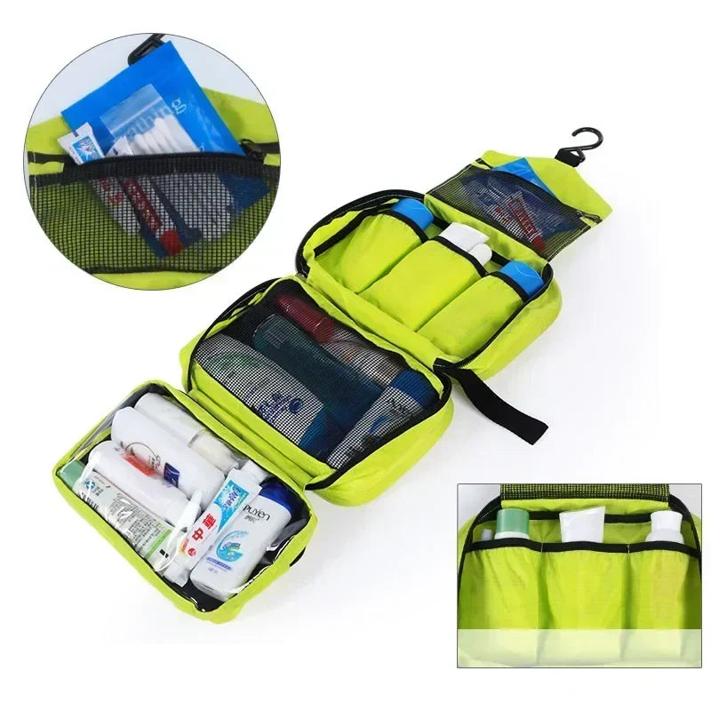 Kalsten | Hanging Toiletry Bag NOMERA TravelHang | With Hooks & Compartments | Waterproof & Foldable | For Women & Men