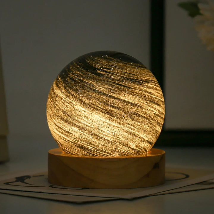 3D Crystal Planets Atmosphere Night Lamp | Kalsten