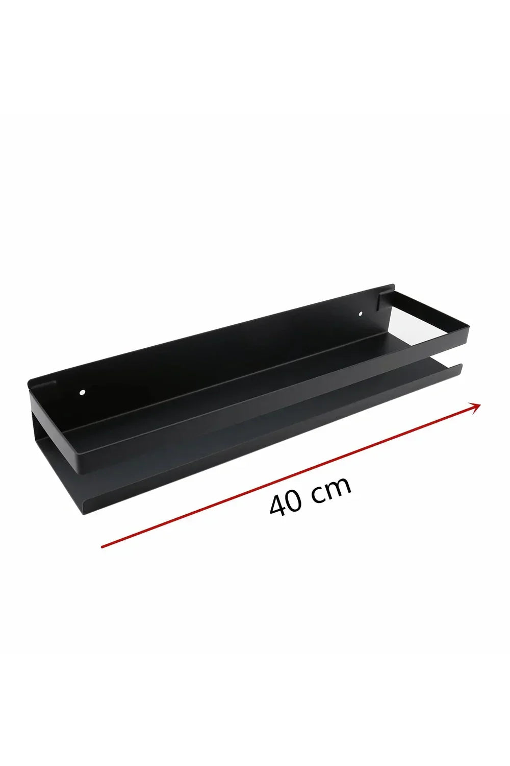 Kalsten | Modern black floating shelves
