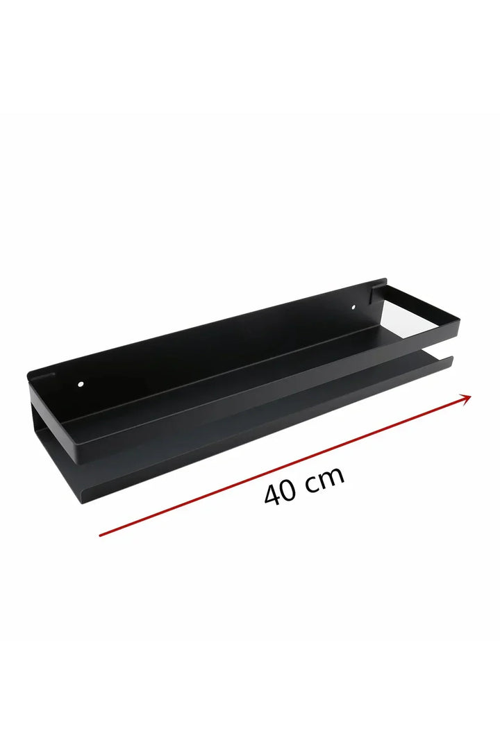 Kalsten | Modern black floating shelves