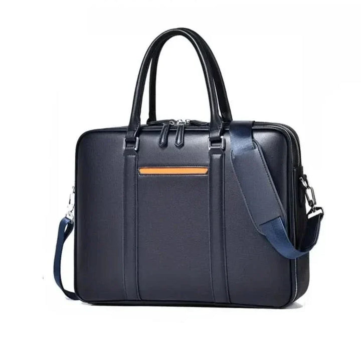 Kalsten | Manhattan Leather Business Laptop Briefcase Crossbody Handbag