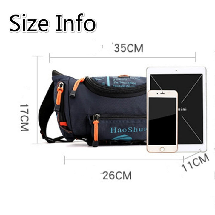 Kalsten | Waterproof Oxford Style Stash Waist Bag
