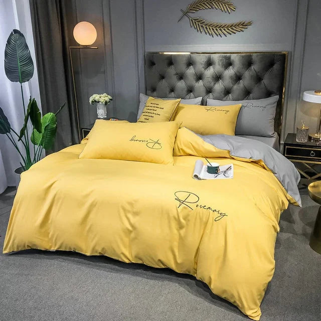 Luxury Duvet Cover with Elegant Embroidery – Soft, Breathable and High Quality | Kalsten