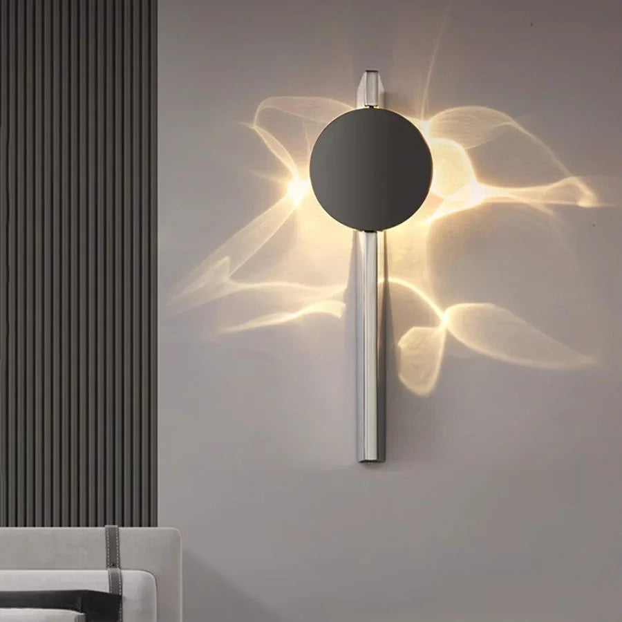 Modular Glow Projection Modern Wall Light | Kalsten