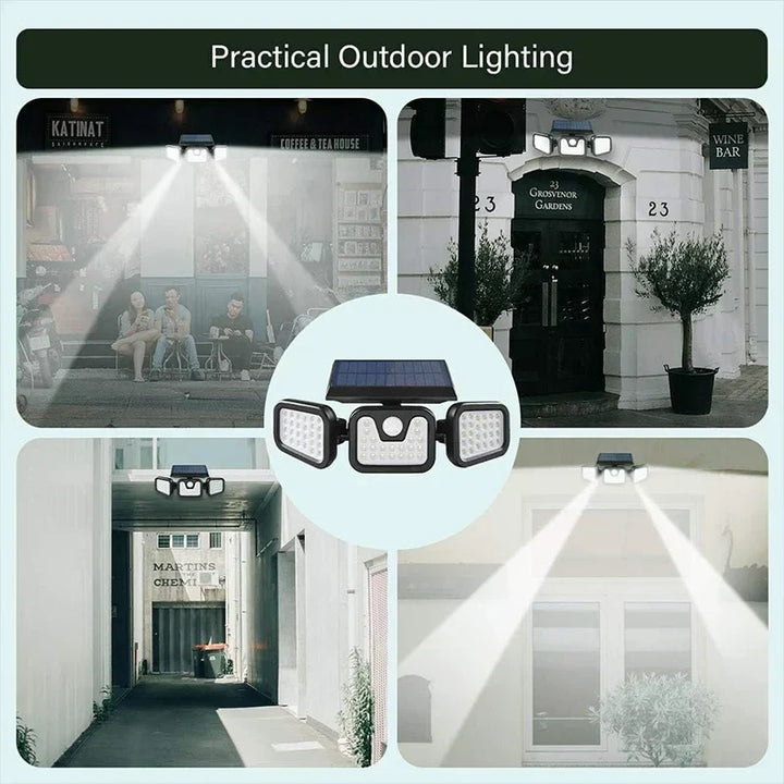 Power Save Motion Activated Outdoor Solar Lamp | Kalsten