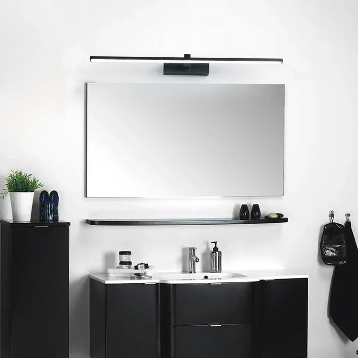 Modern LED Wall Light for Bathroom – 3-Color Adjustable Light Aluminum LED Mirror Lamp for Makeup and Bathing | Kalsten