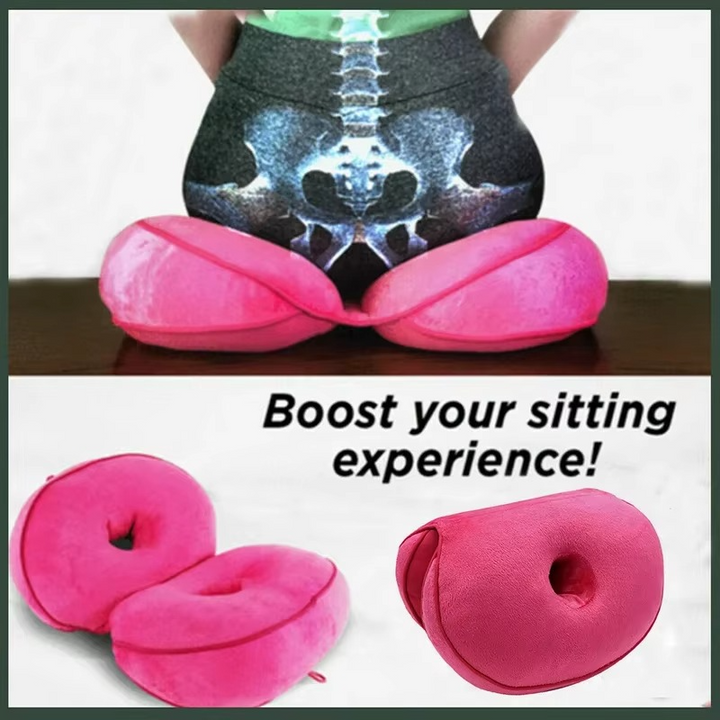 Kalsten | Dual Comfort Orthopedic Seat Cushion for Tailbone and Pelvic Support