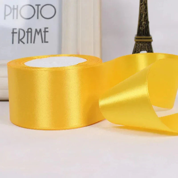Luxury Satin Gift Wrapping Ribbon – 4-Roll Set