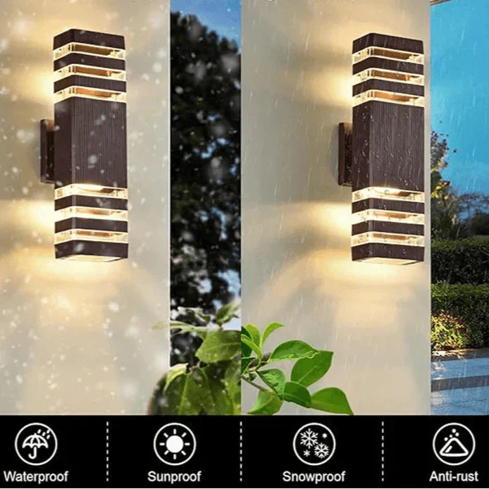 Outdoor LED Wall Lamp – IP65 Up & Down