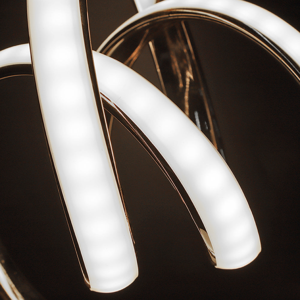 SpiralGlow – Sleek LED Table Lamp with Cozy Warm Light | Kalsten