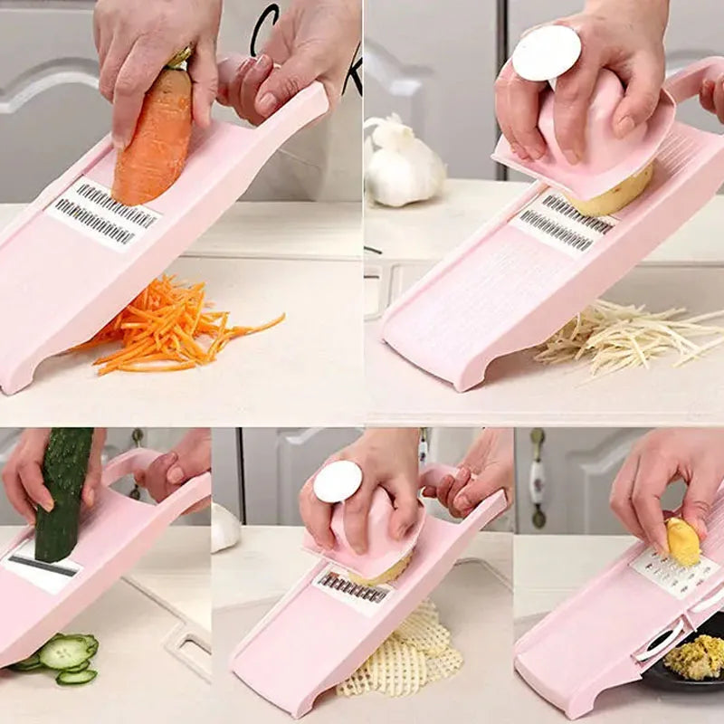 SlicePro – Multifunctional vegetable & fruit slicer with handle | Kalsten