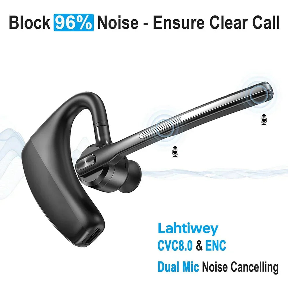 Kalsten | Noise-Cancelling Bluetooth Headset with Dual Microphones – Orivo