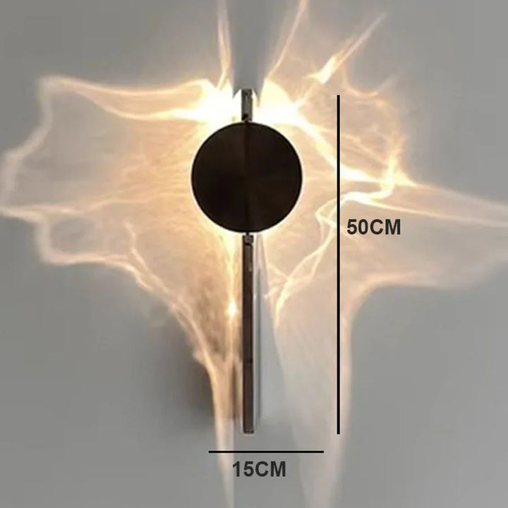 Modular Glow Projection Modern Wall Light | Kalsten