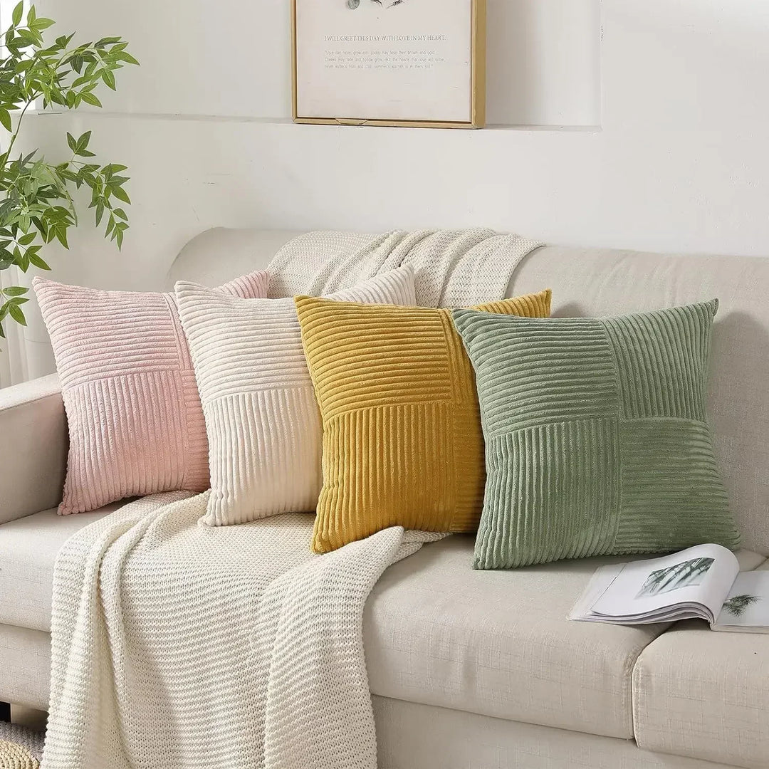 Quintessence Cushion Covers - Stylish Cushion Covers Set of 2 for Any Interior Kalsten