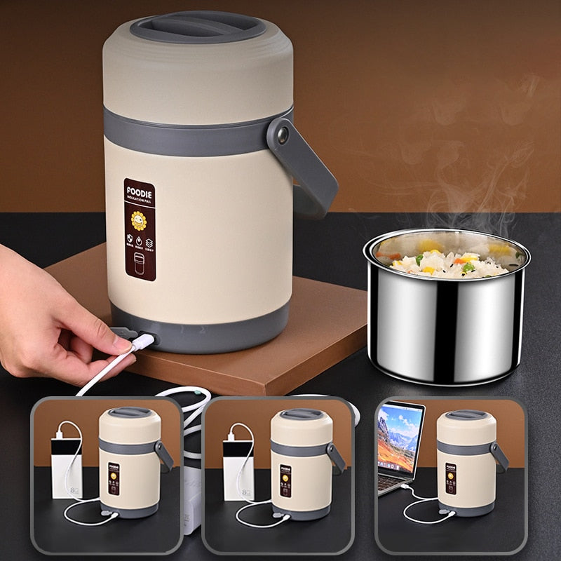 USB Heated Lunch Box