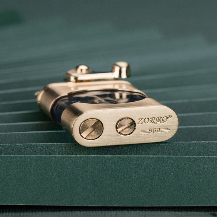 Elegant Retro Slim Metal Lighter | Kalsten