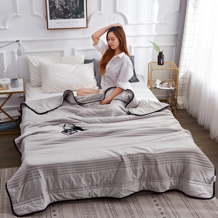 Silk Ice Cooling Calming Blanket - My Home Accessories