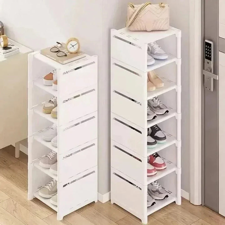 Kalsten | Saving Shoe Rack - Stackable shoe rack for corners and small spaces