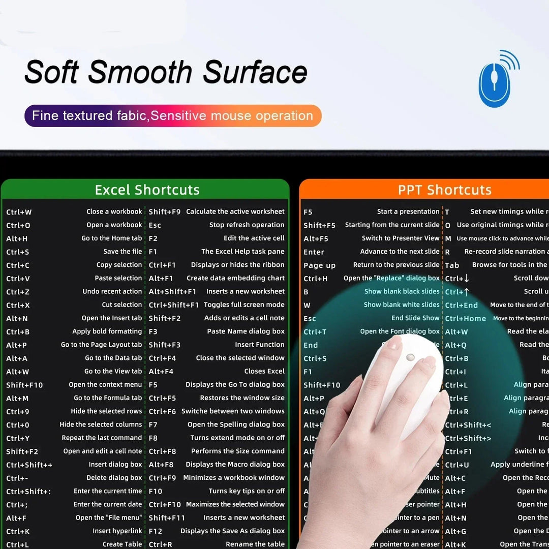 Kalsten | Shortcut Keys Mouse Pad