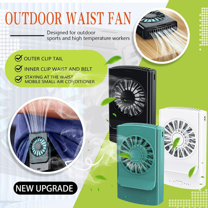 Cool Summer Bladeless Waist Fan | Kalsten