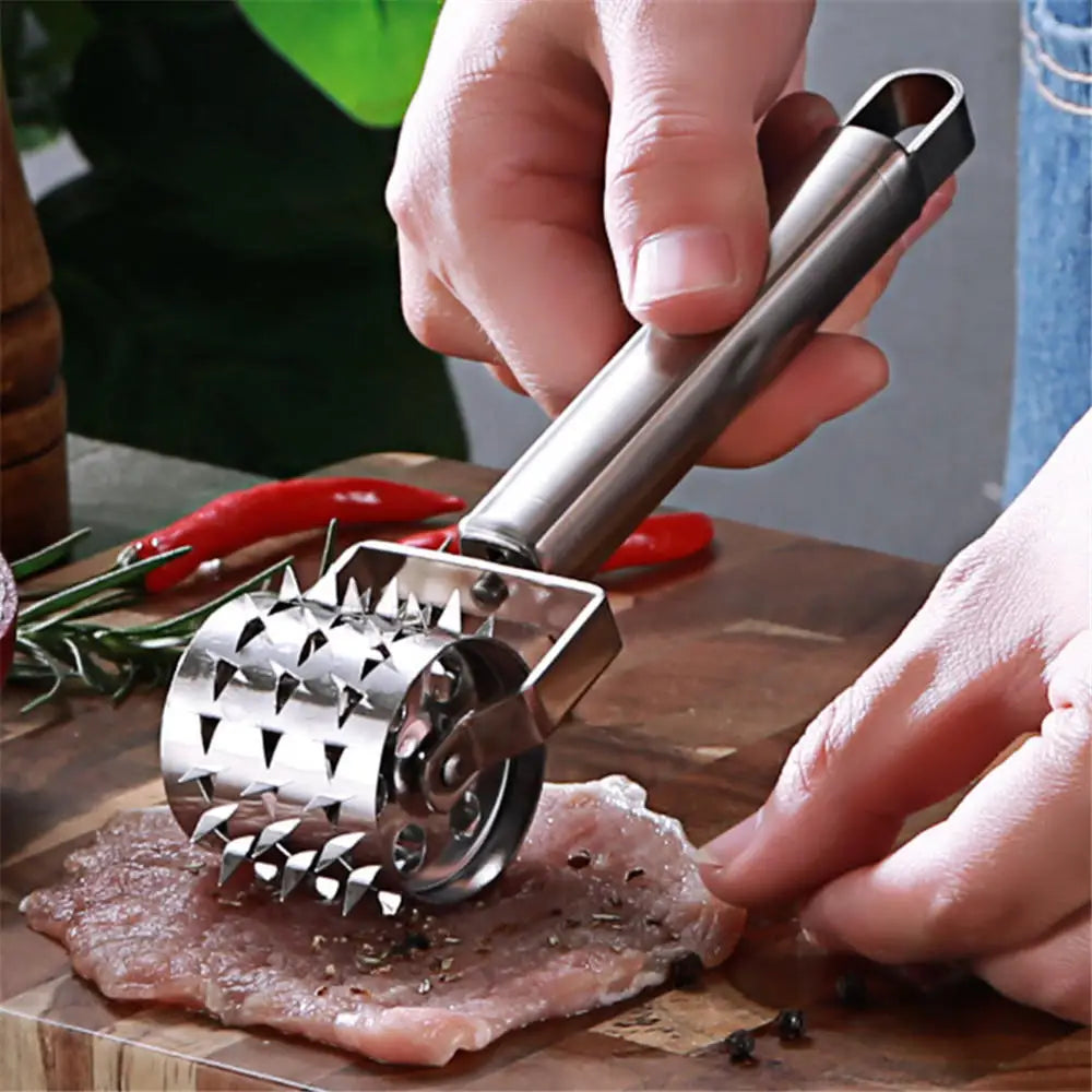 Kalsten | Flavora Marinade Injector | With 2 Needles & Cleaning Brush | For Liquid & Thick Marinades | Stainless Steel & Silicone