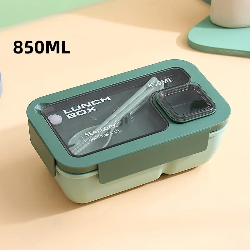 Bento Lunchbox for on the go with cutlery | Kalsten